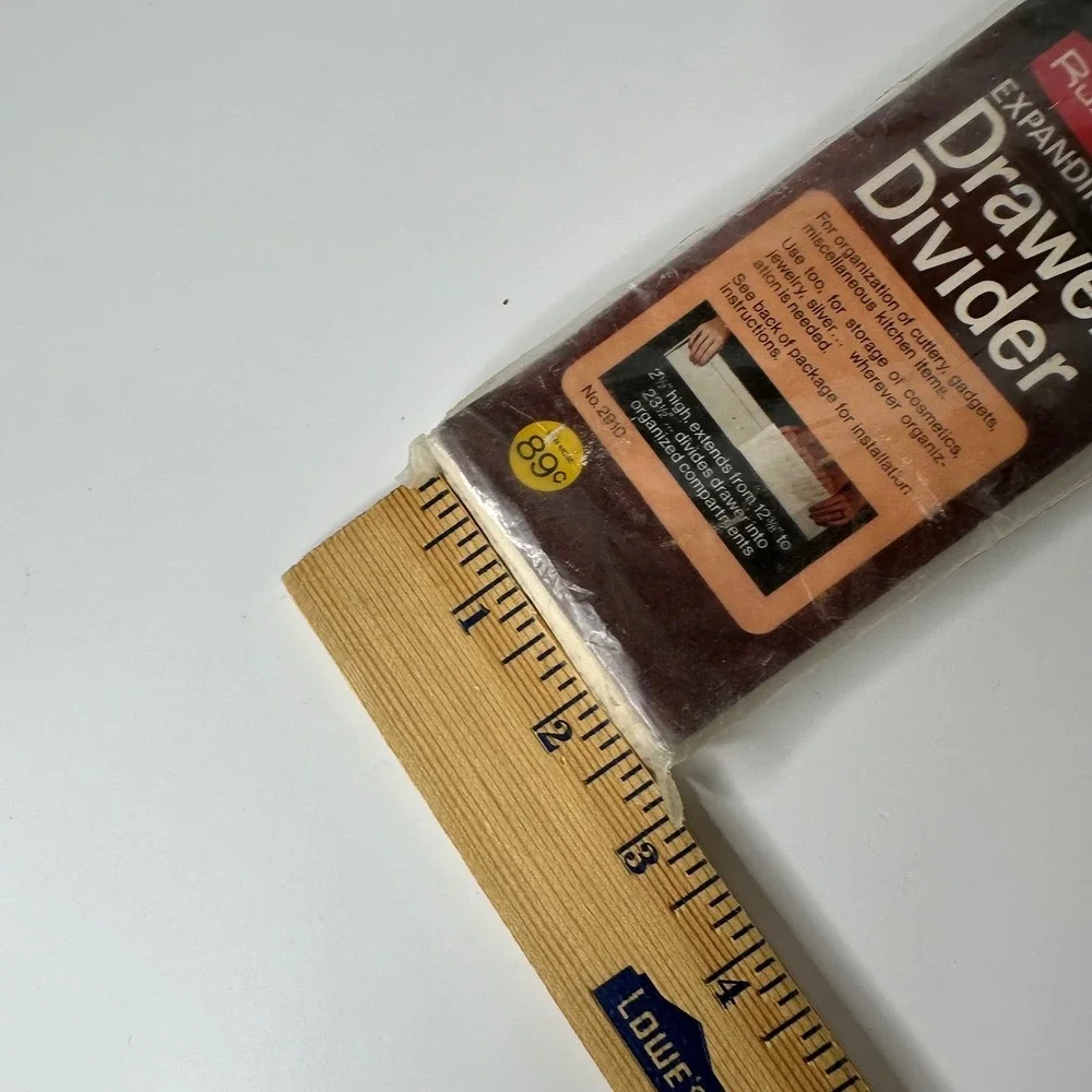 Vintage Rubbermaid Expanding Drawer Divider‎ No 2910 NOS 12-23 Inch 1974